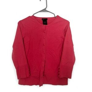 Grace Elements Vibrant Pink Cardigan